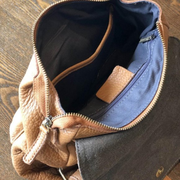 First layer cowhide backpack, size L ladies retro